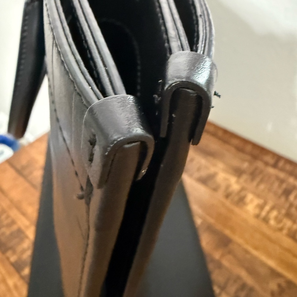 Burberry Black Leather Tote - Picture 8 of 15